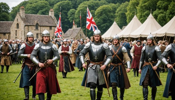 Explore the Best Medieval Festivals in the UK: Immerse Yourself in Genuine British Craftsmanship!